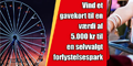 2,50 CashCoins og din gavekort til Forlystelsespark