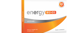 Norwegian Lab: Energy B12 + D3
