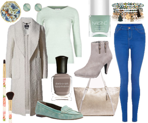 Herbstoutfit Pastell