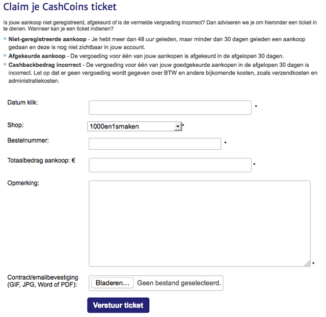 Niet-geregistreerde aankoop