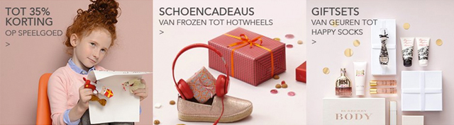 Sinterklaascadeaus met korting 