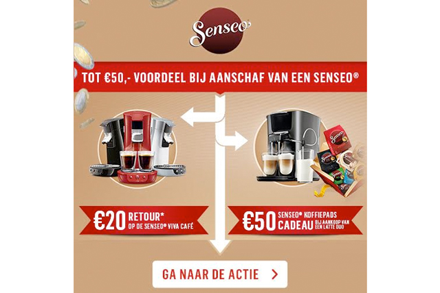 Senseo kortingsactie
